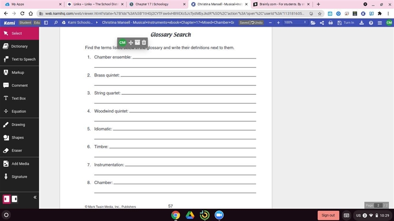 Can you u help me fine the definitions on number 1 or 2-example-1