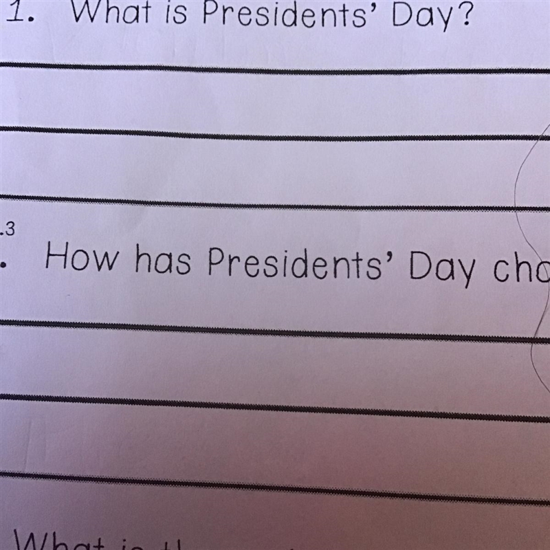 What is President’s Day-example-1