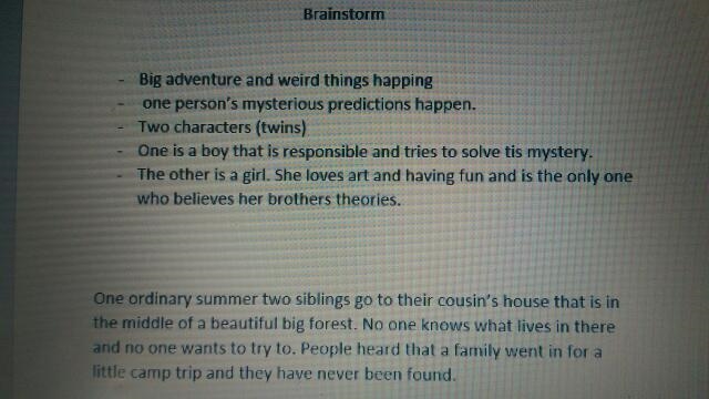 It's just a topic after this we should write the story on paragraph only 3 there is-example-2