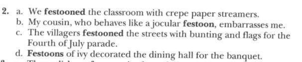 Chose the letter of the sentence in which the word in bold-faced is used INCORRECTLY-example-1