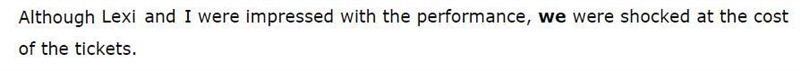 Select the antecedent of the pronoun " we ".-example-1