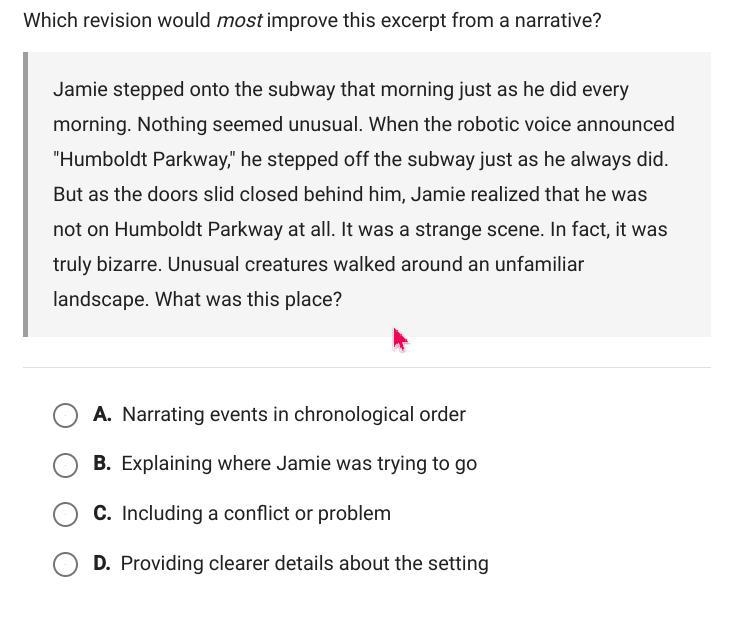 ahhh hellpp Jamie stepped onto the subway that morning just as he did every morning-example-1