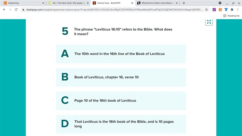 The phrase "Leviticus 16:10" refers to the Bible. What does it mean?-example-1