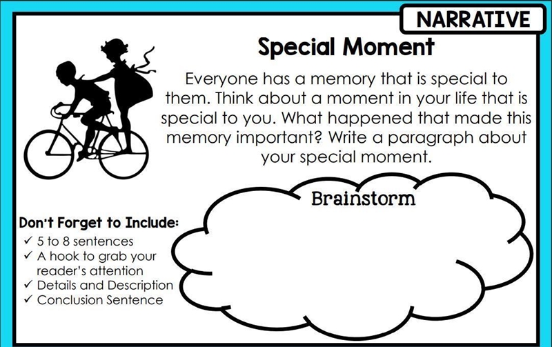 What is one of your special moments?-example-1