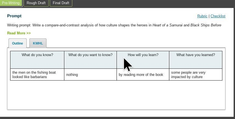 Writing prompt: Write a compare-and-contrast analysis of how culture shapes the heroes-example-1