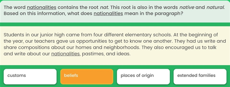 English Language Arts five pointer: I picked the second choice but just checking if-example-1