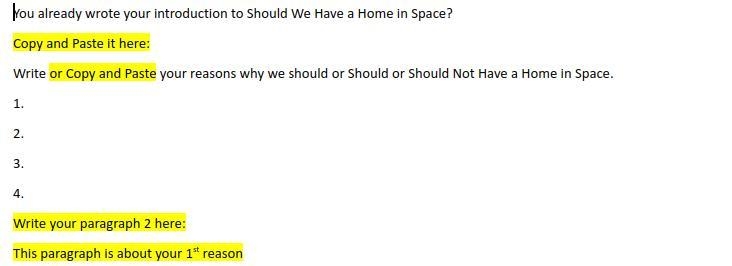 should we build a home in spaces? my answer no. so do the following as why we should-example-1