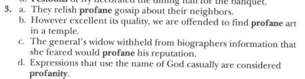 Chose the letter of the sentence in which the word in bold-faced is used INCORRECTLY-example-1