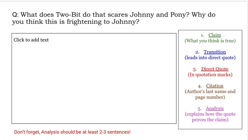 Help please Book: The outsiders-example-1