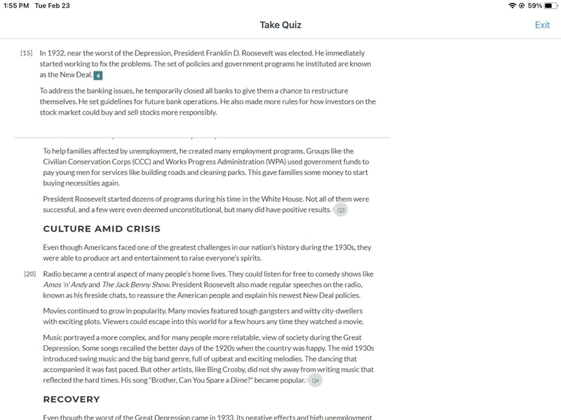 2. Do the efects of the Great Depression conirm or deny the claims about money and-example-3