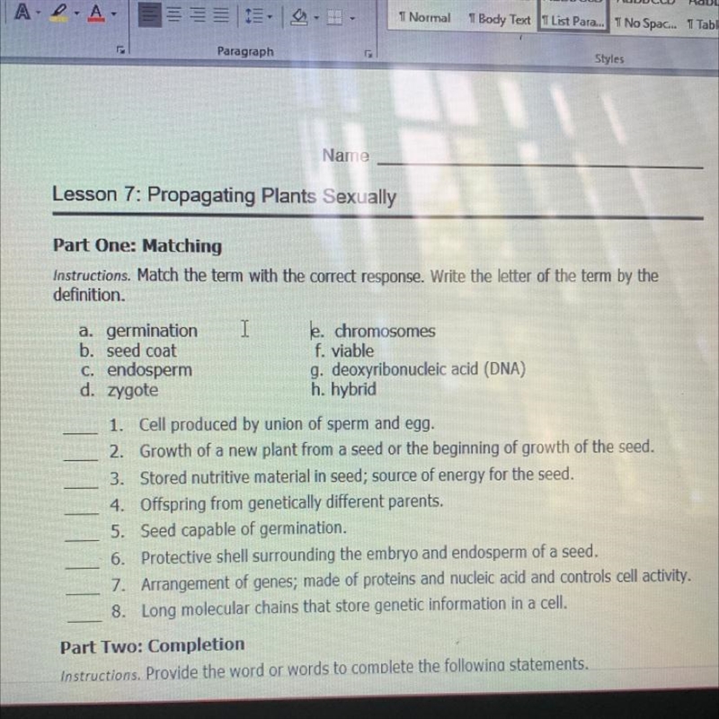 Helpppp Instructions. Match the term with the correct response. Write the letter of-example-1