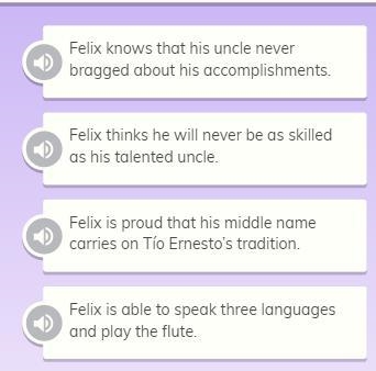 Why does Felix feel impressed and intimidated by his uncle?-example-1