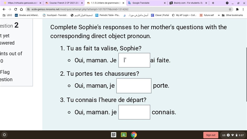 Need help on my French assignment-example-2