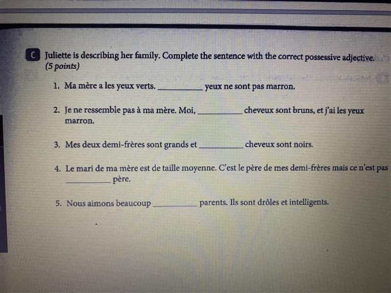 I need help for a worksheet in French class! It’s due at the end of class in a few-example-1