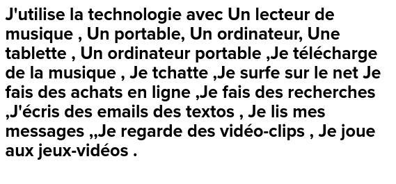 Comment utilises - tu la technologie?​-example-1