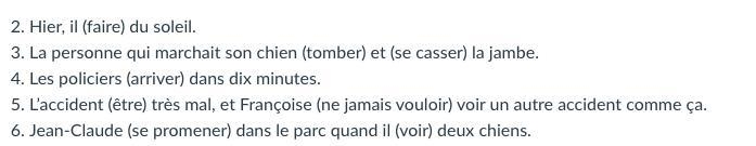 Explain why the sentences in the parenthesis are that verb tense-example-1