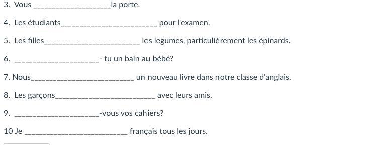 Use the passé composé form of any verb-example-1