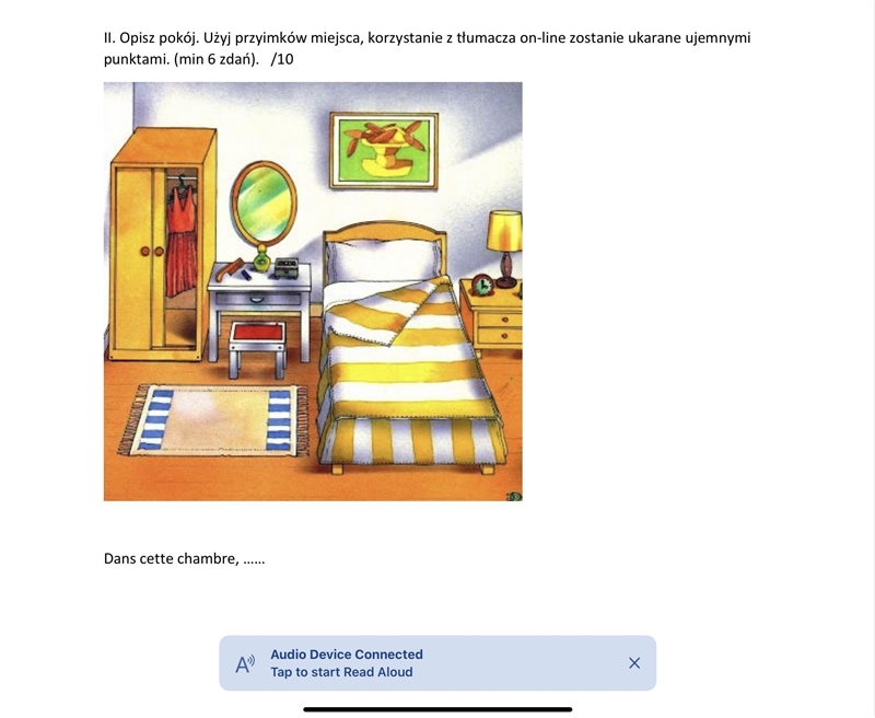 Describe the room in french-example-1