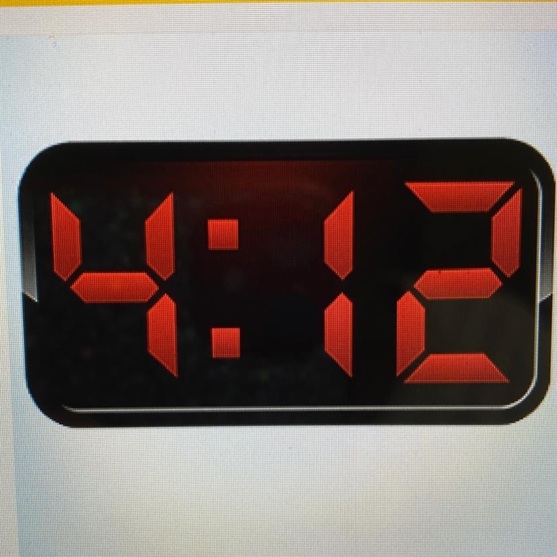 Look at the 24-hour clock in the image and select the corresponding 12-hour time. A-example-1