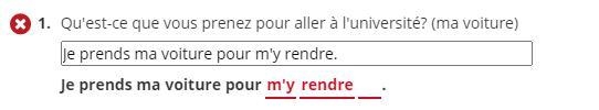 Answer the question with a complete sentence using the cues provided. Qu'est-ce que-example-1