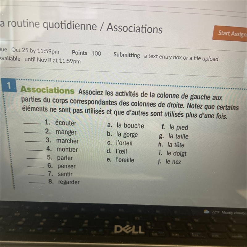 Associez les activites-example-1