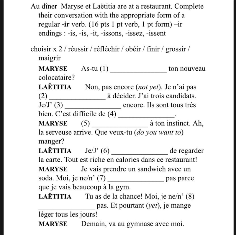 Assistance in French-example-1