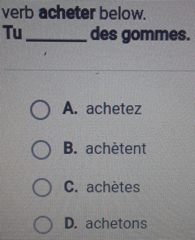 fill in the blank in the following sentence with the appropriate form of the verb-example-1