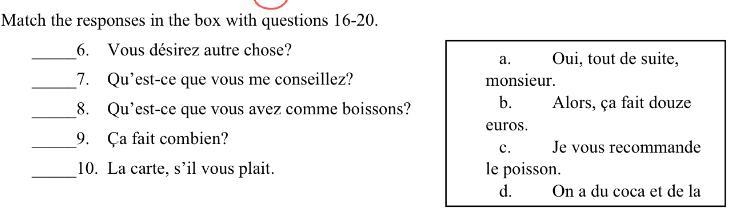 Please someone help me out FRENCH CLASS ASAP I WILL GIVE OUT BRAINKY-example-1