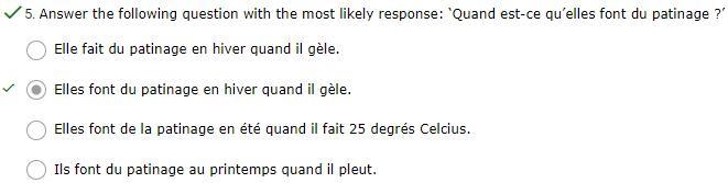 Help! Answer the following question with the most likely response: ‘Quand est-ce qu-example-1