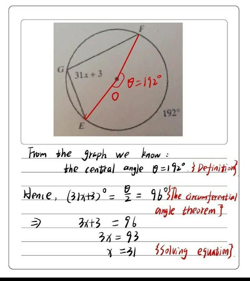 Use the diagram to Solve for x:-example-1