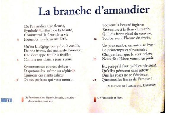 1- Corrigez en vous basant sur le poème de Lamartine ces phrases incorrectes ( réponses-example-1