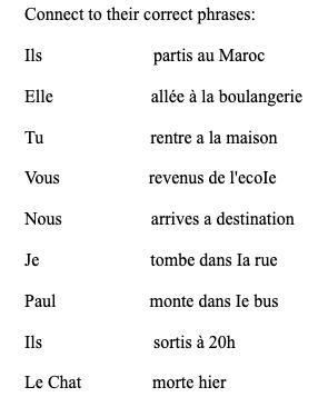 Connect to their correct phrases:-example-1