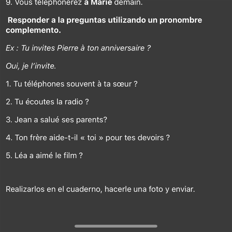 Necesito ayuda con este ejercicio de francés, muchas gracias!-example-1