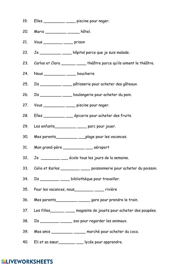 IF YOU KNOW FRENCH ALLER + PREPOSITIONS PLZ HELP ME ON DIS AS MUCH AS YOU CAN :) THANK-example-1