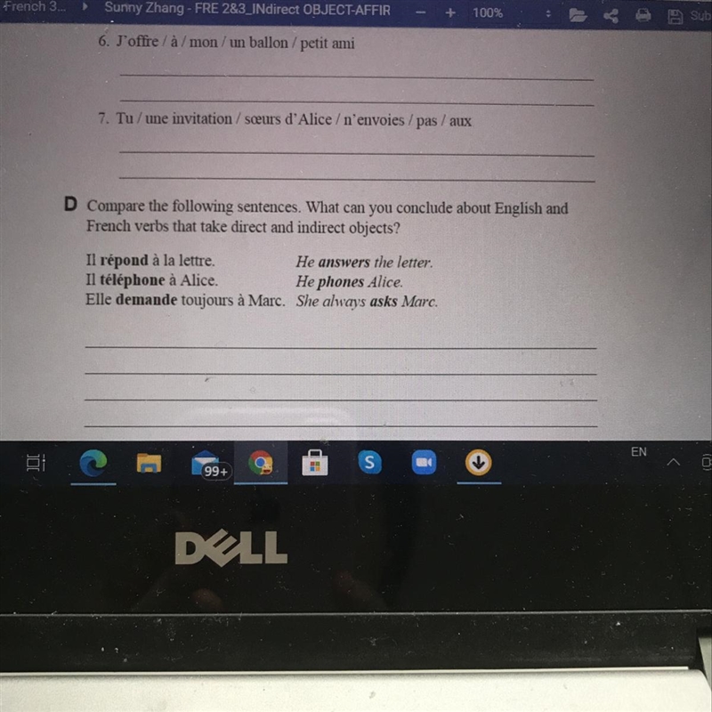 DUE TODAY!!!! PLS HELP IF YOU KNOW!! I need 6 and 7 and Letter d answered-example-1