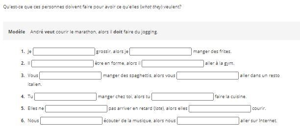 Help me, its french iiregular verbes: DEVOIR, VOULOIR, and POUVOIR-example-1