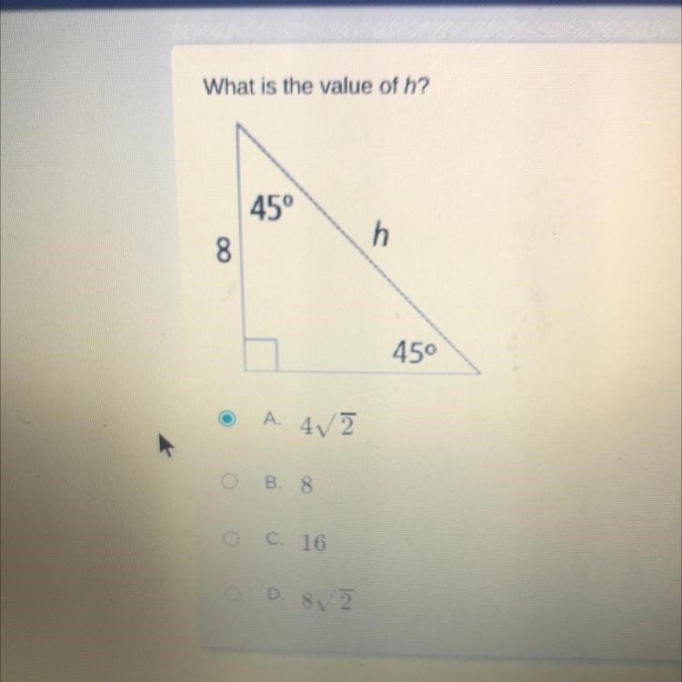 Special right triangle-example-1