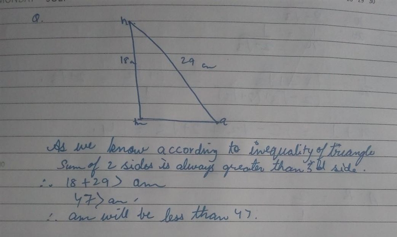 If points hm=18 cm and ha= 29 cm what is am-example-1