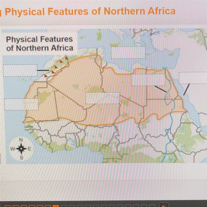 Identifying Physical Features of Northern Africa-example-1