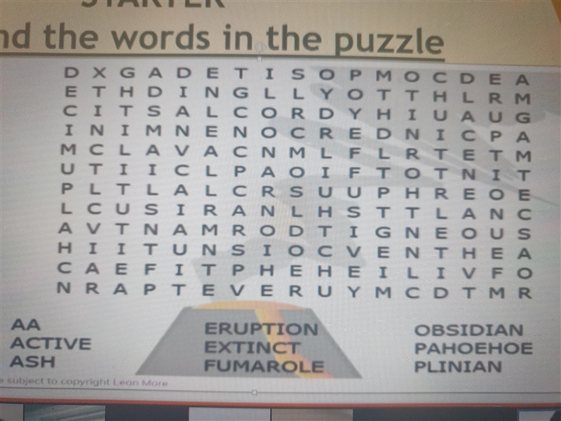 Help? try to find as much words as you can from the list-example-1