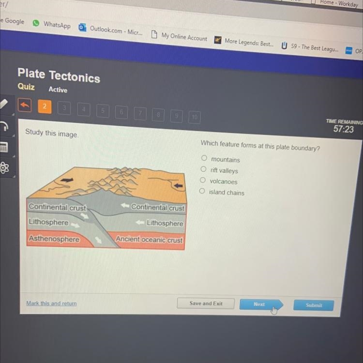 Which feature forms at this plate boundary?-example-1