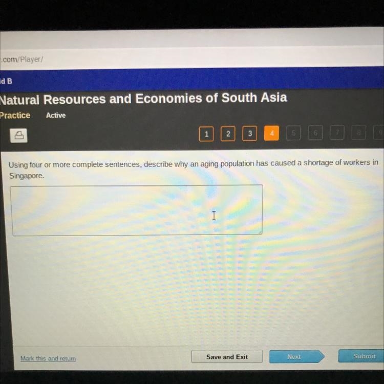 Natural Resources and Economies of South Asia Practice Active 8 10 Using four or more-example-1