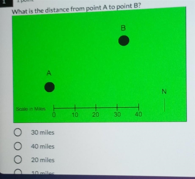 What is the distance from point A to point B​-example-1