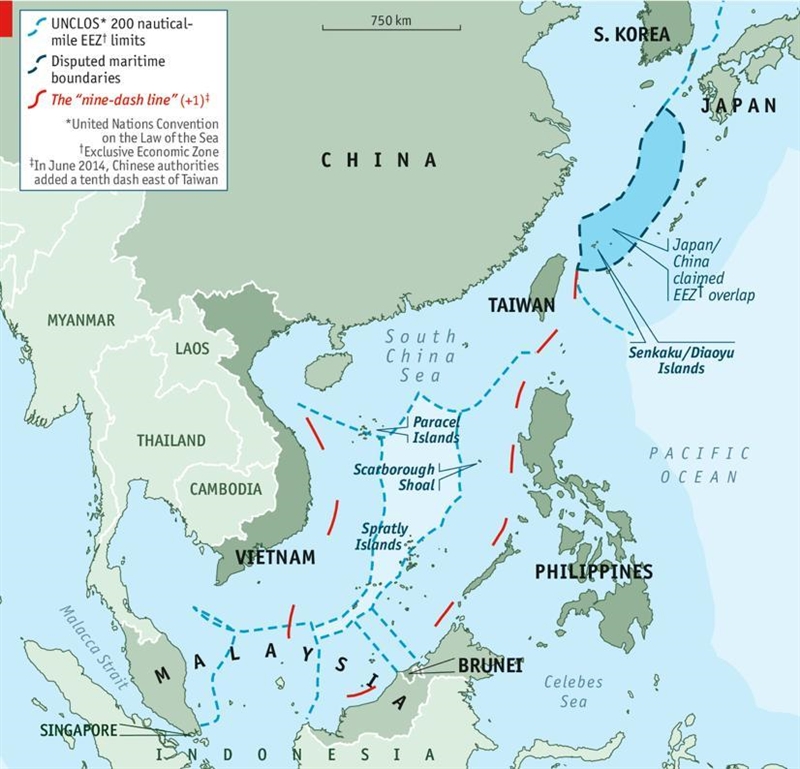 What ocean borders China to the east? PLSS ITS FOR TODAYYYY-example-1