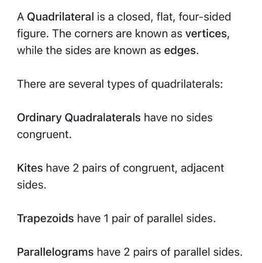 Please help!!! "If a quadrilateral is a rectangle, then the quadrilateral has-example-1