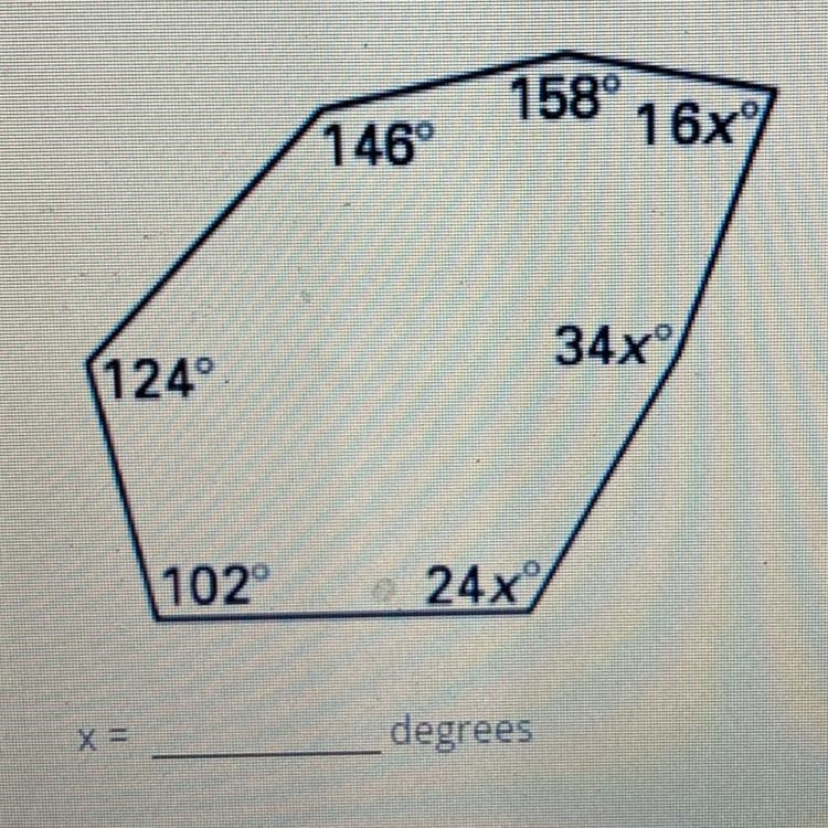 Find the value of x pls help me-example-1