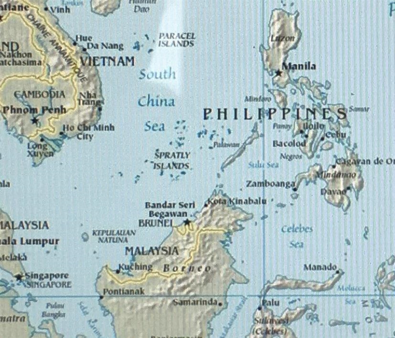 Geographically speaking, the Philippines would be BEST classified as A) a strait. B-example-1