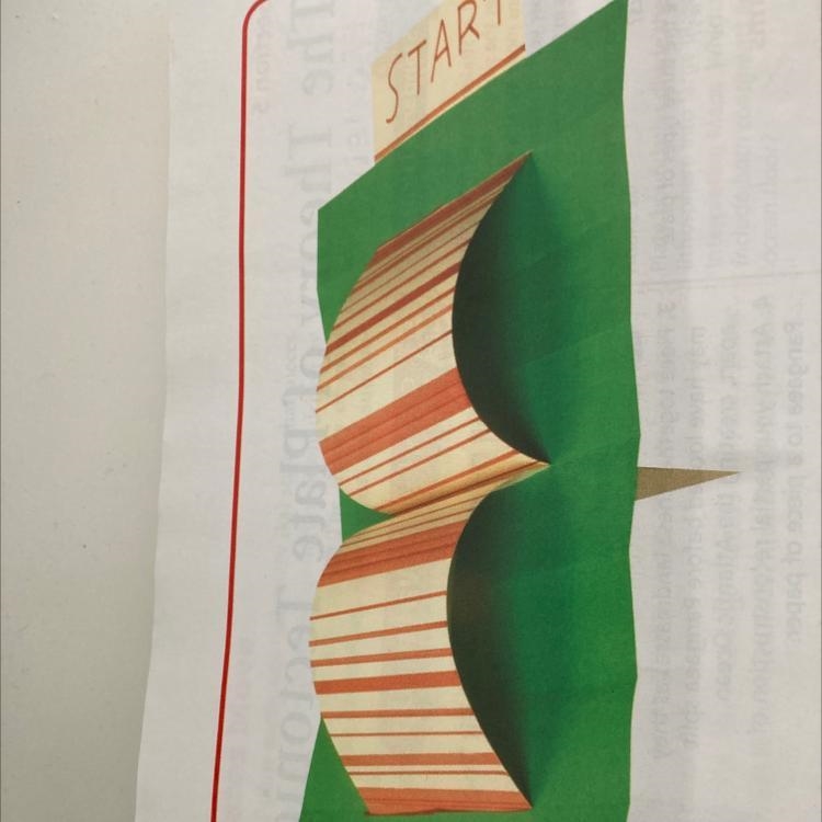 Comparing and Contrasting As shown by your model, how does the ocean floor close to-example-1