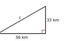 What is the length of the hypotenuse?-example-1