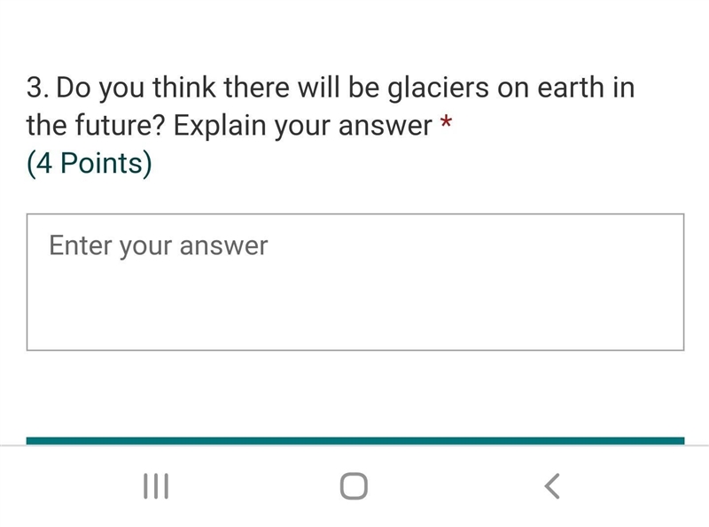 Are there going to be glaciers in the future please answer asap​-example-1